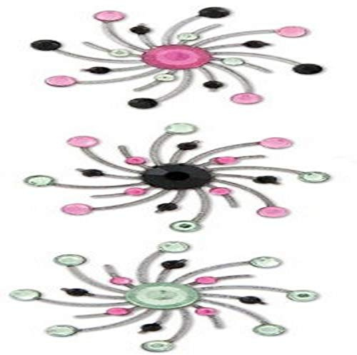 Karen Foster Design, Scrapbooking and Craft Embellishment, Swirl Burst Brads, Pop Culture