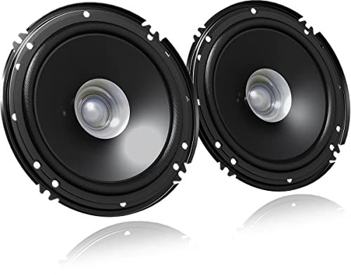 JVC CS-J610X - 16cm Doppelkonus Autolautsprecher, max. 300W, 92dB/W.m, 35-20.000 Hz, ohne Gitter, 2 Stück
