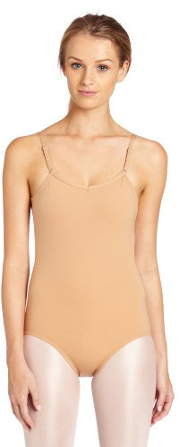 Capezio Damen Team Basic Camisole Leotard Trikot, Light Suntan, M