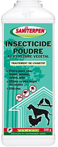 Action Pin Saniterpen Insecticide Poudre Pyrèthre 500 g