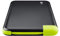 Goobay 64558 Slim Powerbank 4.0 mit 4000 mAh und integriertem Micro USB Kabel externer Akku Ladegerät für Samsung/HTC/Apple iPhone