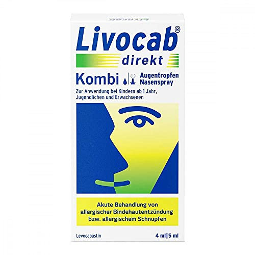 LIVOCAB direkt Kombi Nasenspray & Augentropfen, 1x2 P