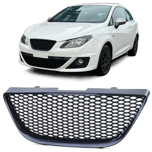 Sport Waben Kühlergrill ohne Emblem Schwarz für Seat Ibiza 6J 08-12