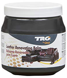 TRG the One Leather Renovating Balm, Renovieren Balsam auf Wachsbasis, reinigt und pflegt Leder, Grau (Grey), 300 ml