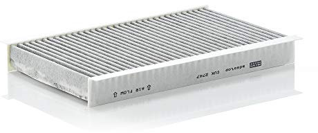 MANN-FILTER CUK 2747 Filtro aria cabina - Filtro Antipolline con Carbonio attivato - per Autovetture + veicoli commeriali