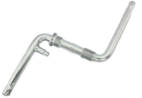 Lowrider One Piece Crank 5 1/2 Chrome. for Bicycles, Bikes Bikes, BMX, trikes