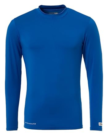 Uhlsport - Baselayer Distinction - Maillot à manches longue - Homme - Bleu (Azur) - Taille: M