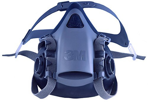 3 M 7502 Med silicona media máscara M