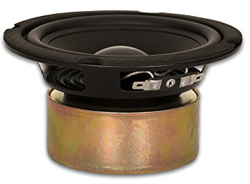 Goldwood Sound, Inc. GW-5028/S Shielded 5.25 Woofer 130 Watt 8ohm Replacement Speaker, Black