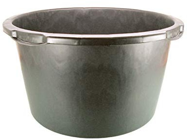 Fronttool Profi Mörtelkübel 90 Liter – Robuster Maurerkübel mit ergonomischen Griffen, UV- & kältebeständig