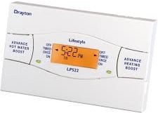 Drayton 25476 LP722 (Mk4) 2 Channel Programmer, White