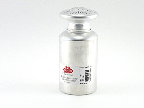 Spargitore in alluminio con tappo a vite, diametro 80 mm