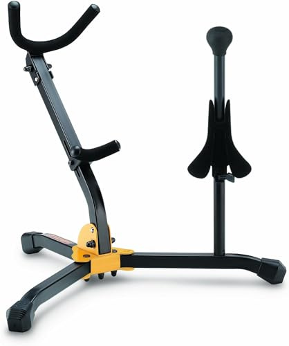 Hercules DS533B- Herc Alto/Tenor Sax +1 Soprano Sax Stand
