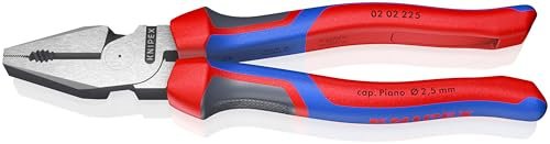 KNIPEX High Leverage Combination Pliers 225 mm, 02 02 225 SB | Self-Service Card, with Comfort Handles 225 mm