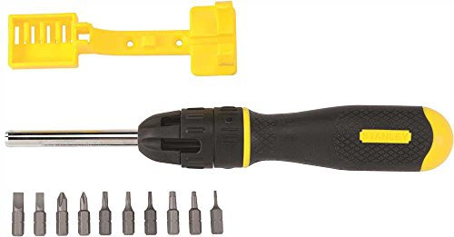 Stanley Hand Tools 68-010 10 In 1 Multi Bit Ratchet Screwdriver
