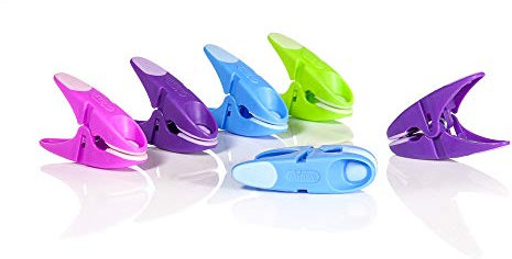 Pinces à linge extra fortes, Pack de 24 pinces - Coloris aléatoire