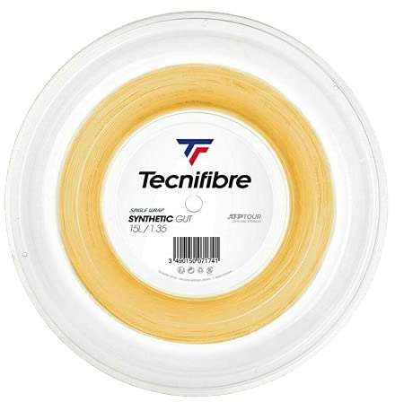 Tecnifibre Synthetic Gut Tennis String Natural 1.35mm - 200m Reel