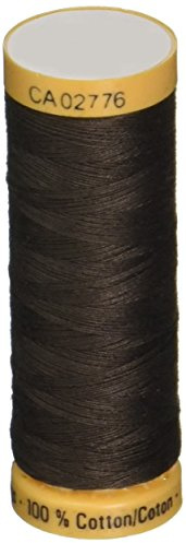 Gutermann 103C-2960 Natural Cotton Thread 110 Yards-Dark Brown