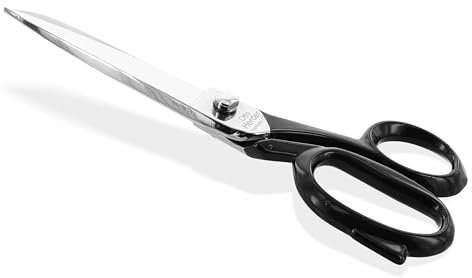 OTTO HERDER Schneiderschere 9- 23 cm, Stoffschere scharf, aus vernickeltem Stahl, Textilschere für professionelle Handarbeit mit Stoff, Kleidung und Textilien