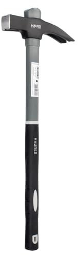 MAURER Martillo Encofrador Mango Fibra Vidrio 700 Gramos Magnético