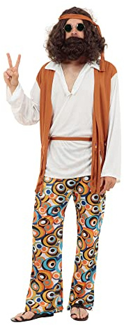 Official Forum AC591 Standard Adult Mens Hippie Man Costume
