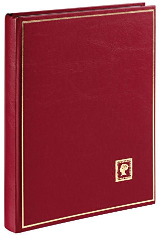 Pagna 30127 – 31 – – Álbum de sellos DIN A4, 40 páginas, color rojo