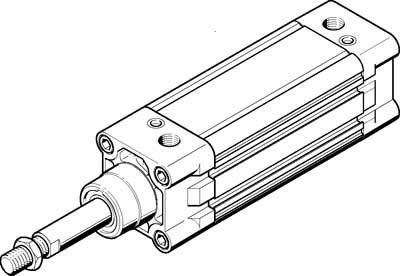Festo 163453 Model DNC-80-160-PPV Standard Cylinder