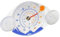 Fackelmann Fensterthermometer TECNO, analoges Außenthermometer, Thermometer mit Temperaturanzeige -/+50°C (Farbe: Bunt), Menge: 1 Stück