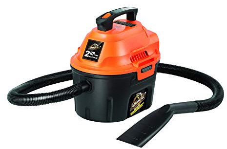 Armor All, AA255, 2.5 Gallon 2 Peak HP Wet/Dry Utility Shop Vacuum, Orange