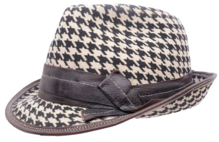 Move Roma Bogart Amicucci Wool Felt Trilby Hat Size 59 Cm Marron