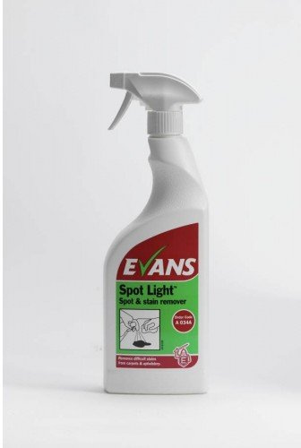 Evans Spotlight - Spot & Stain Remover for Carpets & Upholstery - 750ml