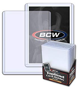 BCW 3 x 4 Topload Karte, Premium