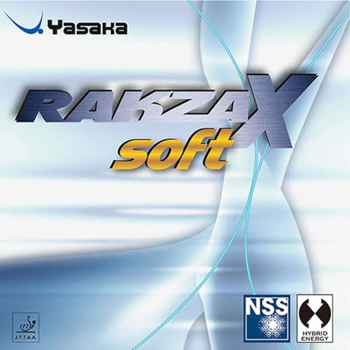 Yasaka Rakza, gomma morbida per tavolo da ping pong, Black, 2.0mm