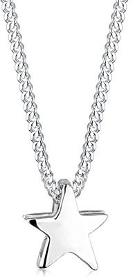 Elli Halskette Damen Stern Anhänger Filigran Astro in 925 Sterling Silber