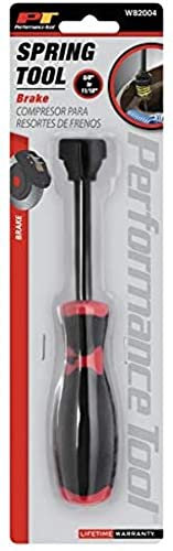 Performance Tool W82004 Brake Spring Tool - Heavy Duty Removal and Installation Tool for Brake Shoe Return Springs and Hold-Down Springs