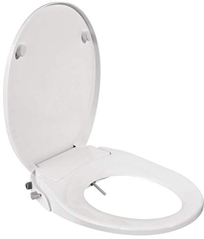 GELCO DESIGN abattant WC lavant cleanea Blanc, 51.8 x 38.6 x 9.4 cm