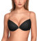Vivisence Eve 1012 Underwired Push-Up Padded Bra Removable Silicone Straps Backless - Made in EU, Black,38D