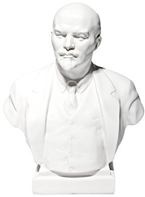 busto statua scultura in marmo del capo russo sovietico Vladimir Lenin 18 cm