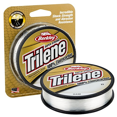 Berkley Trilene Fluorocarbon Professional Grade Filler Spool Fishing Line, Clear, 17 lb./200 yd.