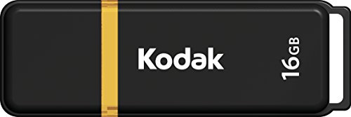 Kodak USB 3.2 100MB/s 16GB Flash Drive USB Type A Gen 1, Schwarz