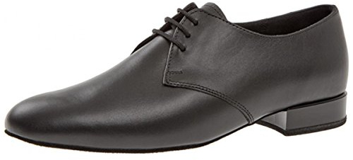 Diamant Hommes Chaussures de Danse 095-075-028 - Cuir Noir - Normale - 2 cm Standard [UK 10]
