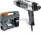 Steinel HG 2320 E KFZ-Reparatur-Set, Heißluftpistole inkl. Verbrauchs-Material und Düsen, LCD-Display, 650°C, 2300 W, 220 V, Schwarz-Grau