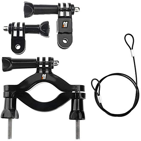 micros2u Action Camera Roll Cage/Bar Mounting Kit. Compatible with Gopro and Similar Action Cameras
