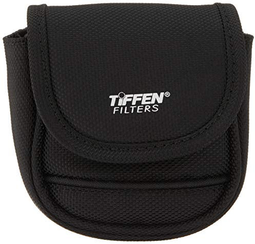 Tiffen 4BLTPCHSMK Small Belt Style Filter Pouch for Filters Up to 58mm,Black