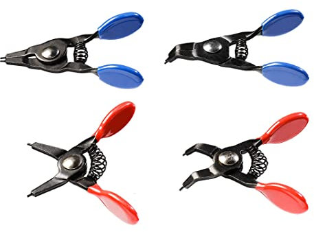 NEO Professionelle Mini-Sicherungsringzangen 4er-Set, intern- & Extern-Set 11-227