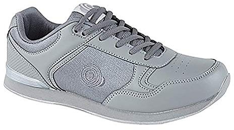 Dek Drive & Jack Mens Bowling Shoes (9 UK, Grey - Lace up)