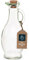 Leere Glasflasche/Ölflasche zum Befüllen, 250 ml Karaffe mit Korken, für Öl, Essig, Wein, Liköre zu Mahlzeiten oder Sahne & Milch zum Kaffee, 1 Stück