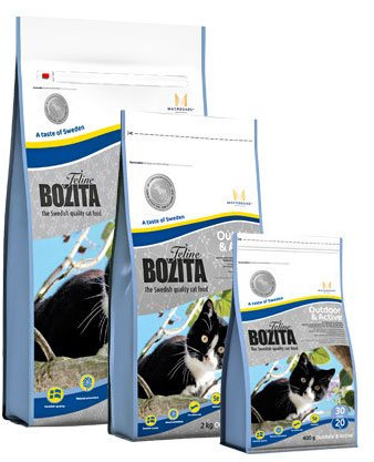 Bozita Feline - Cibo secco per gatti con funzione Outdoor + Active 10 kg