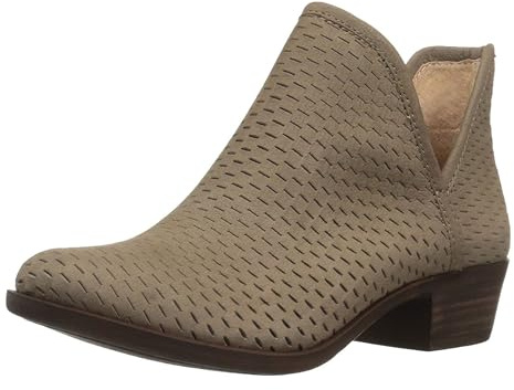 Lucky Brand Women's Baley Ankle Boot, Brindle, 9 W US