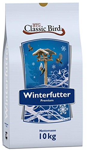 CLASSIC BIRD Nourriture pour Oiseaux - Mélange spécial de mésanges - 10 kg - Nourriture pour Oiseaux Sauvages - Graines de Tournesol - Nourriture pour Oiseaux - Cacahuètes - Nourriture grasse -